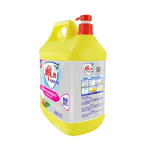雕牌高效洗洁精5kg除菌率99餐具食品通用
