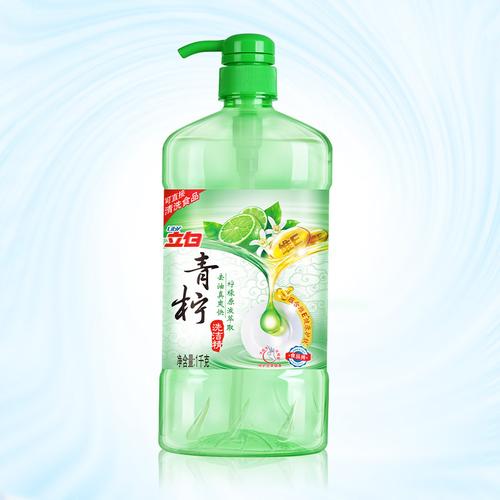 立白1kg 食品可用 青柠洗洁精